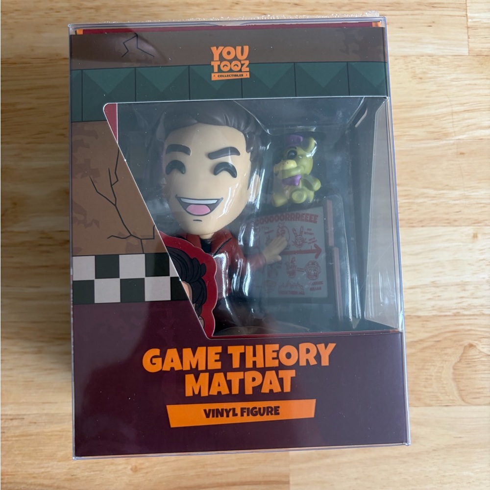 Youtooz Game Theory MatPat Vinyl Figure - Red and Black